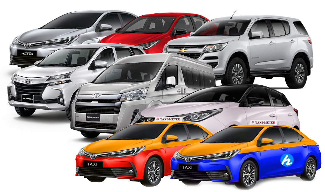 รถบริการ Taxi Hatyai สำหรับรับส่งสนามบินหาดใหญ่และเดินทางส่วนตัว